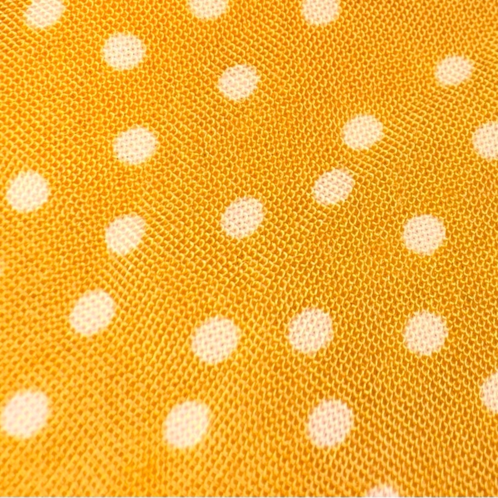 Marianne yellow pokadot skirt